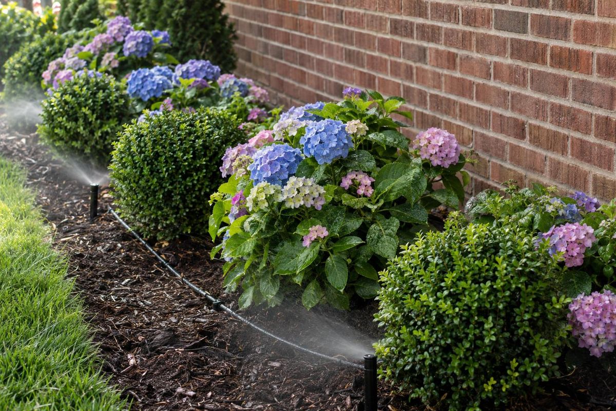 Landscape Bed Irrigation