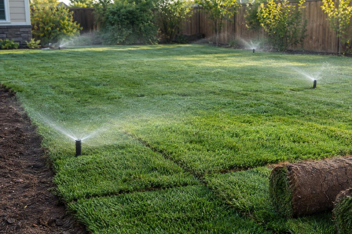 Irrigation for New Sod & Lawns